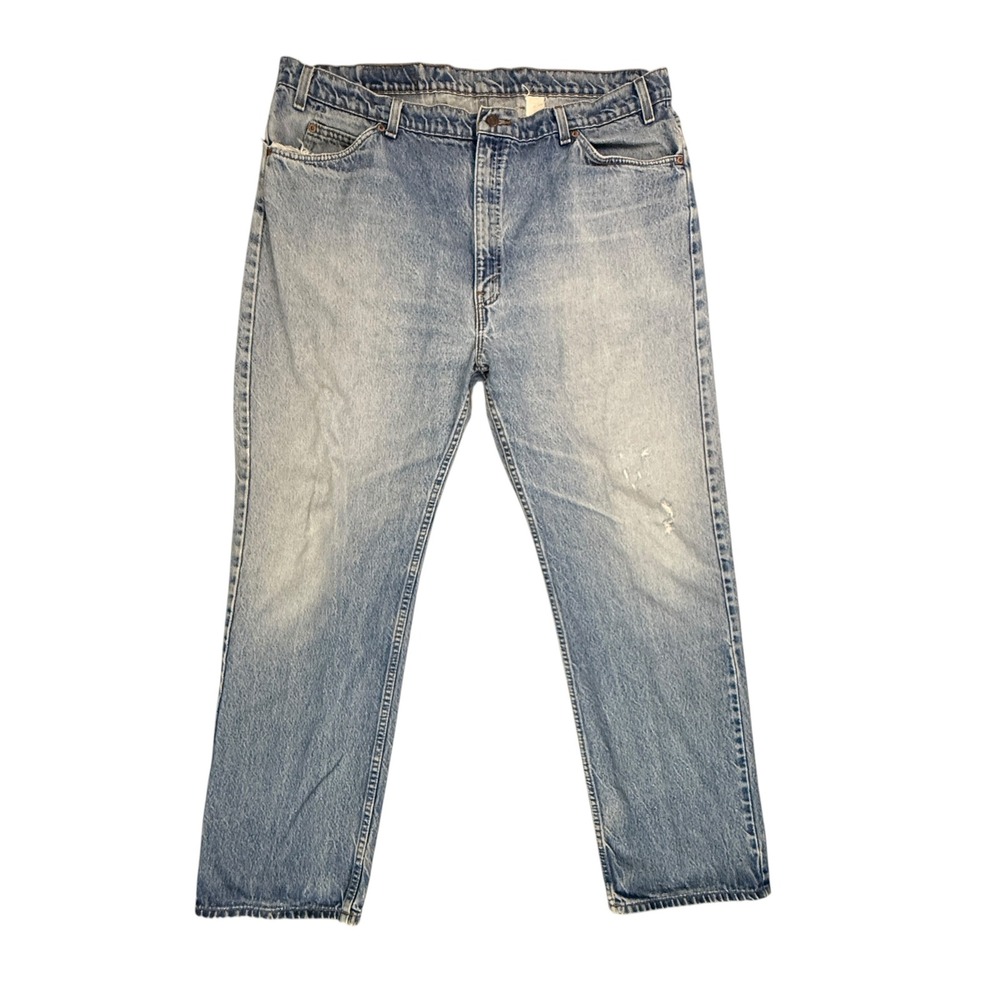 Vintage Levi's 505 Jeans Mens 40x30 Orange Tab‎ Regular Fit Straight Leg Faded